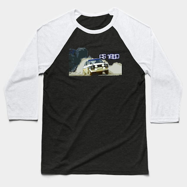 rs 1800 rally car wrc MkII Baseball T-Shirt by cowtown_cowboy